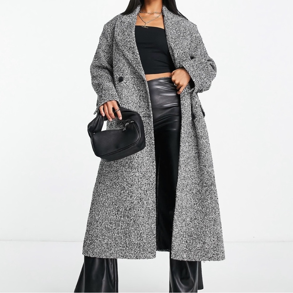 ASOS • Salt and Pepper Coat